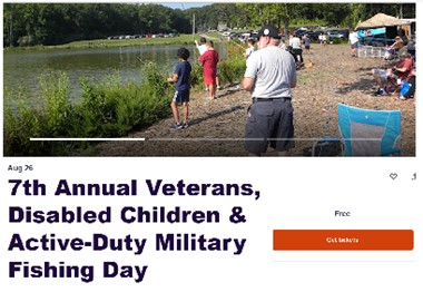 7th Annual Veteans, Disabled Children & Active-Dity Military Fishing Day